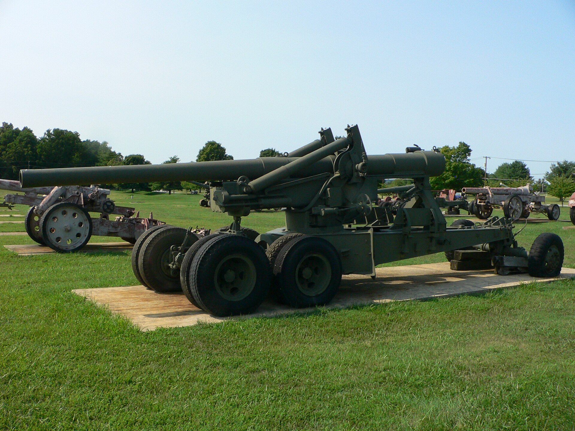 155mm M1'长脚汤姆'重炮史料图片